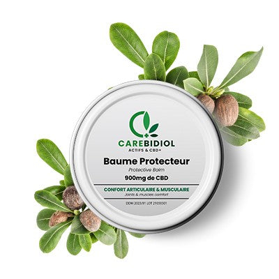 Baume protecteur carebidiol 900 mg isolat CBD