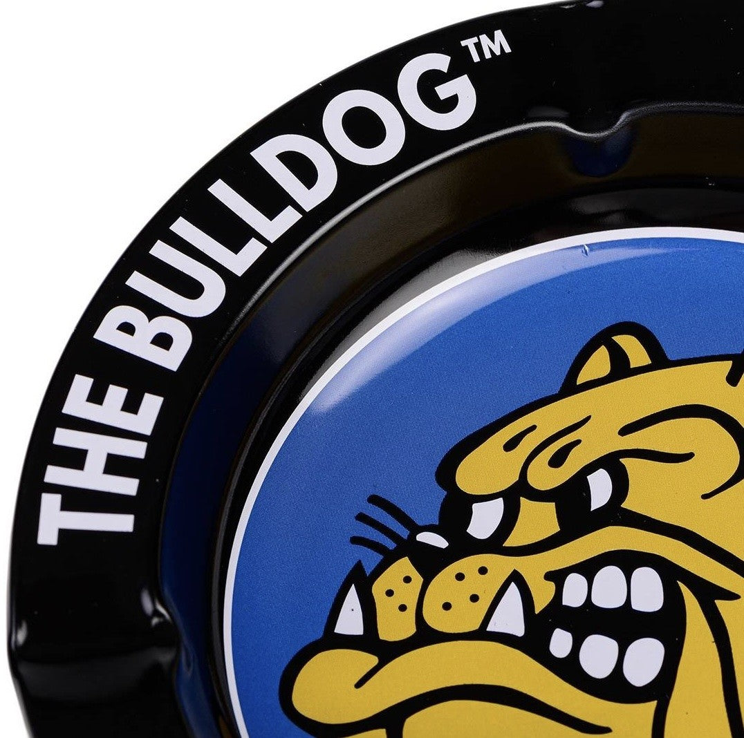 Cendrier Noir Bulldog Metal
