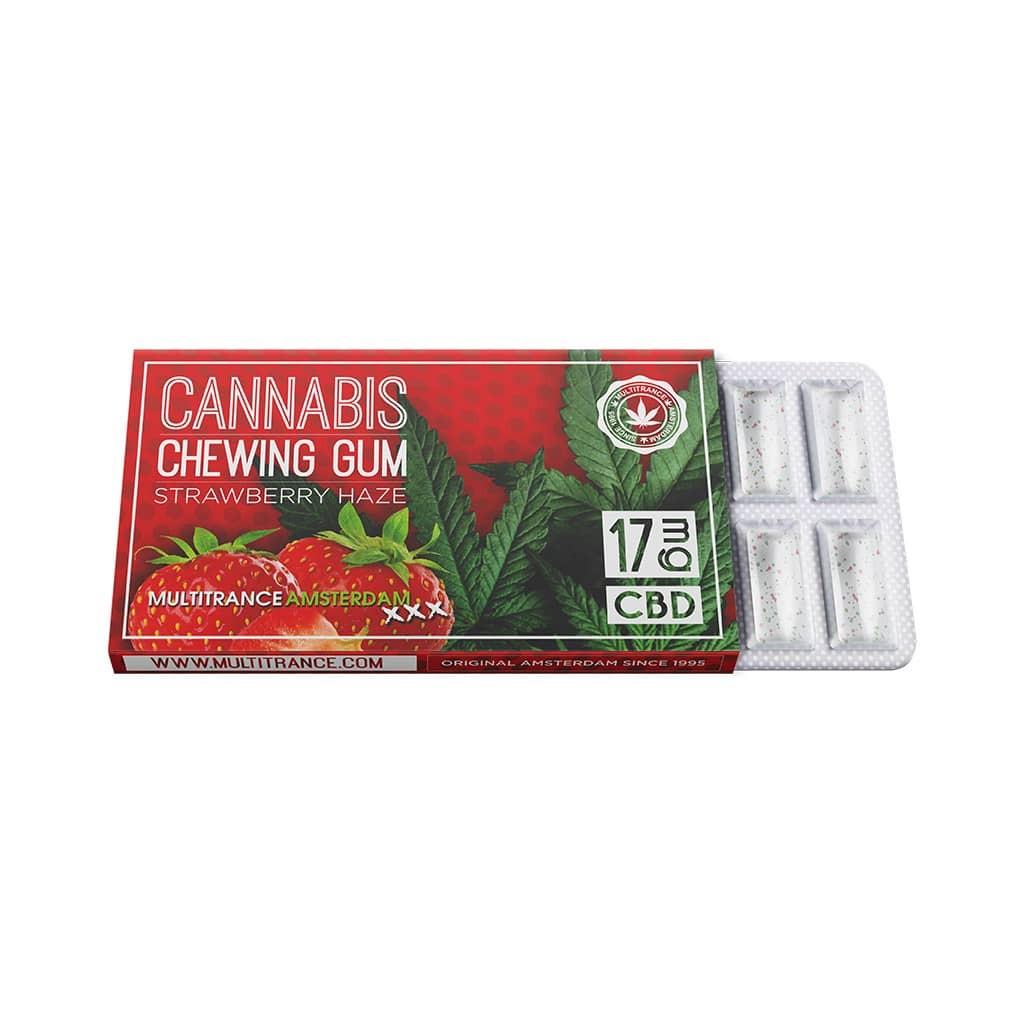 Chewing Gum Fraise 17mg