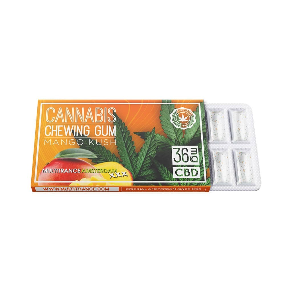 Chewing Gum MANGO KUSH 36mg