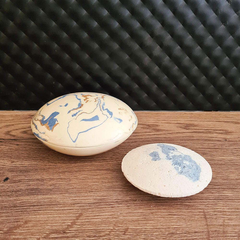 Écrin Bleu unique pour Galet Exfoliant