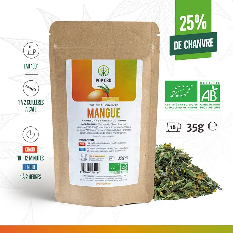 Infusion Chanvre Bio Mangue