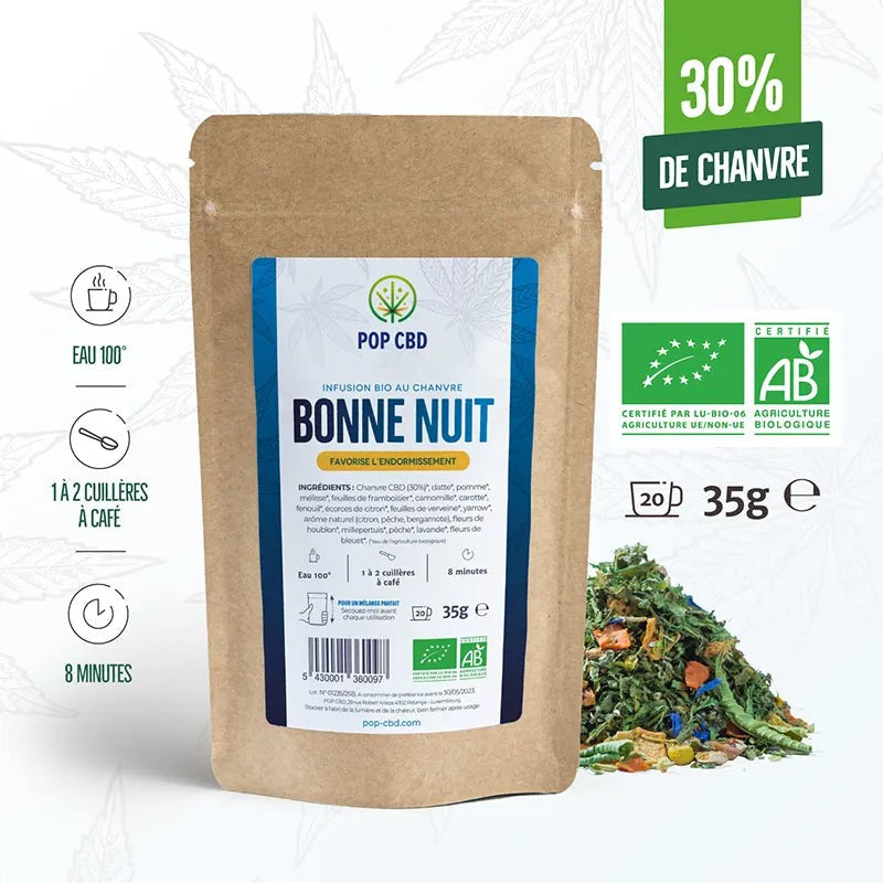 Infusion Chanvre Bonne Nuit - 3